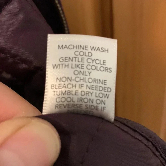 Christopher&Banks eggplant vest L - Picture 9 of 12